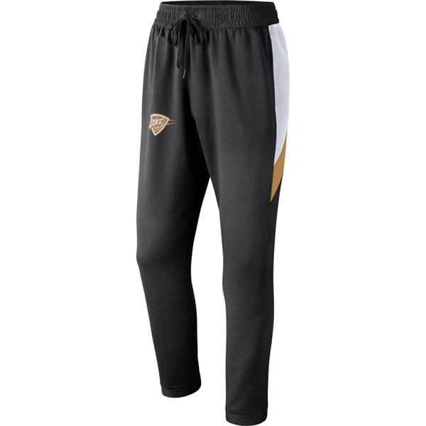 Men's Oklahoma City Thunder Black Performance Showtime Basketball Pants Men's Oklahoma City Thunder Black Performance Showtime Basketball Pants